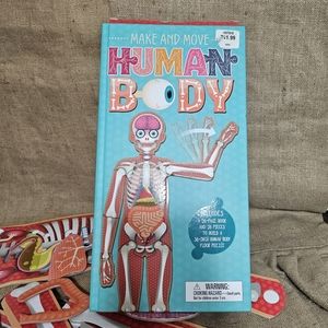 Make and Move Human Body Skelton Puzzle